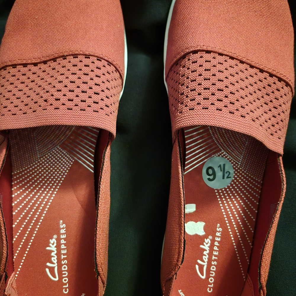 Clarks Cloudsteppers Coral Slip-On Shoes
